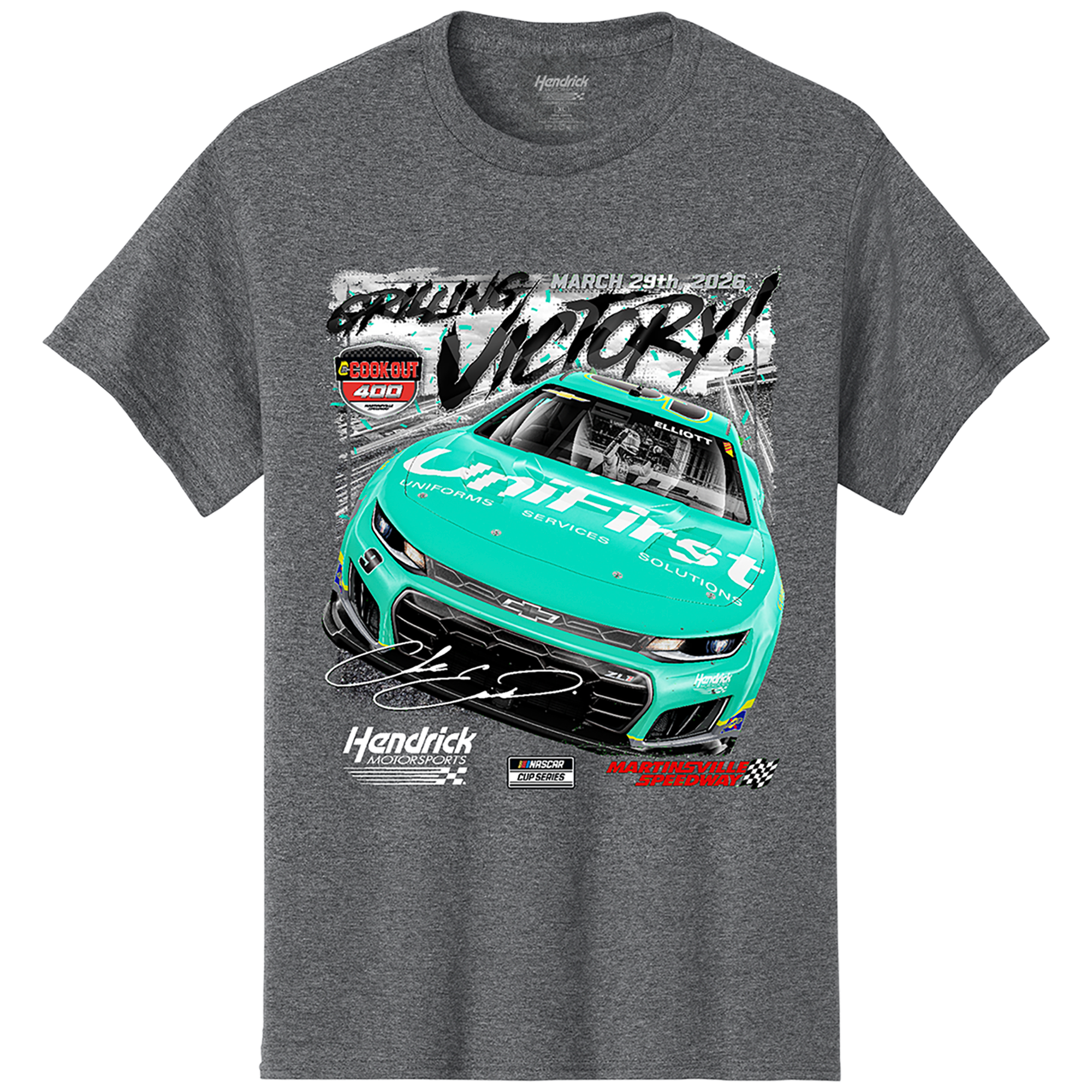 T - Shirt Chase Elliott Martinsville Win 2026