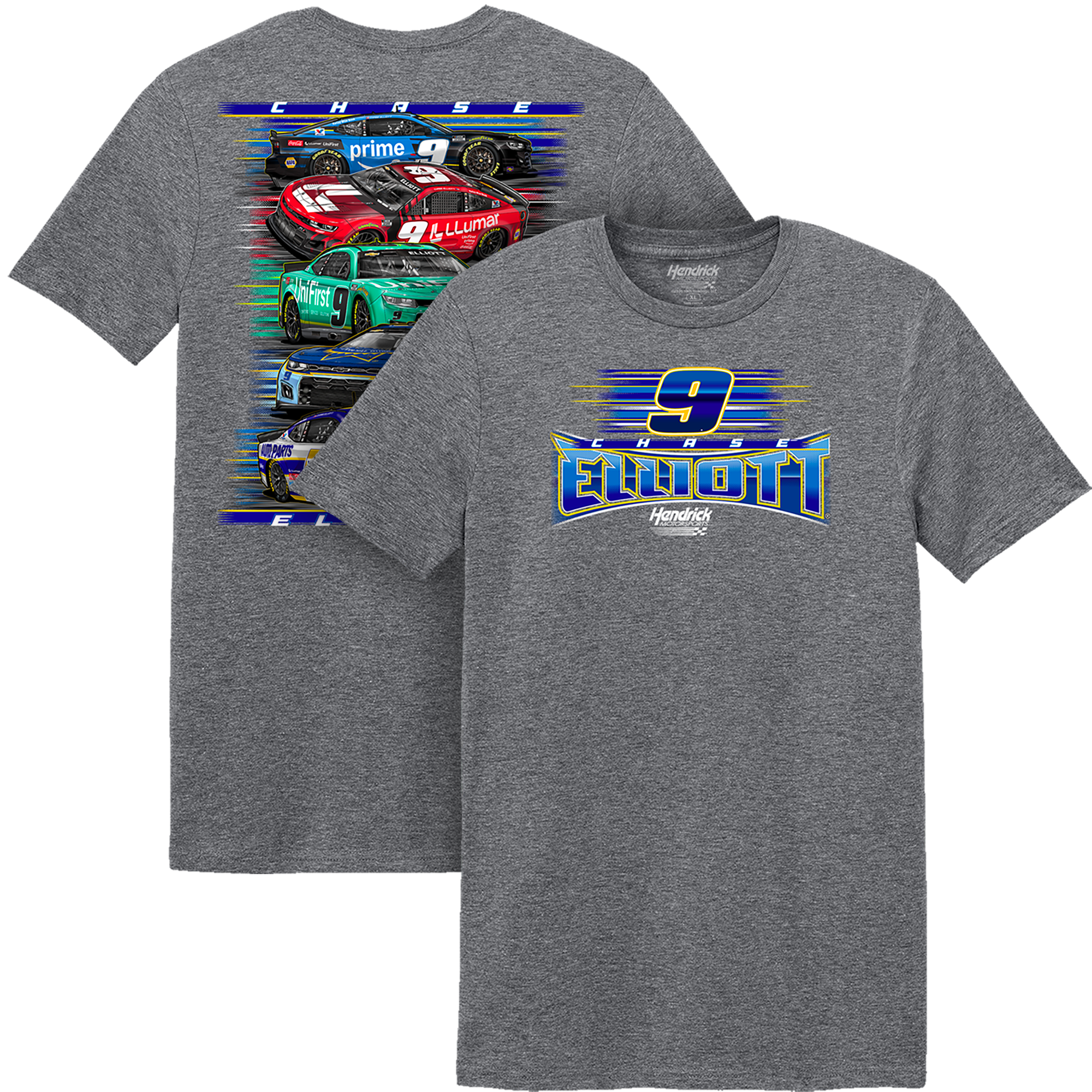 T - Shirt Chase Elliott 5 Cars