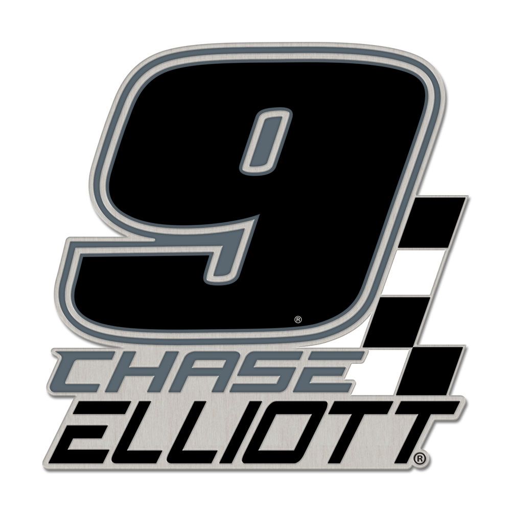Collector Pin - Chase Elliott Black #9