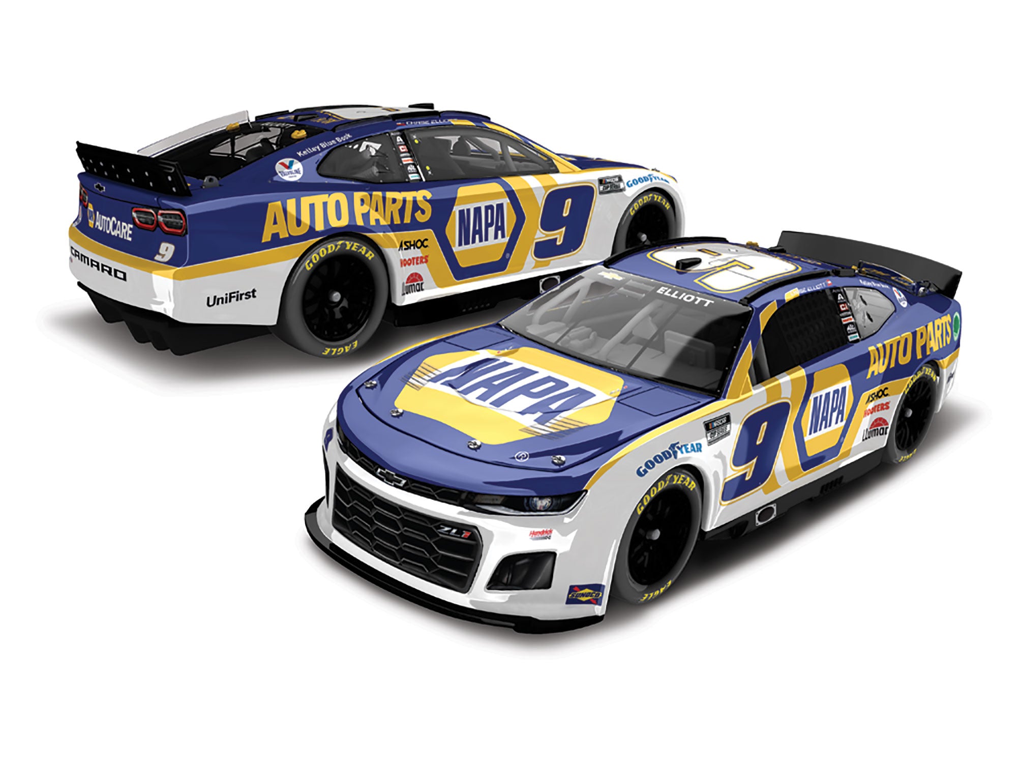 Die cast Chase Elliott NAPA 2022