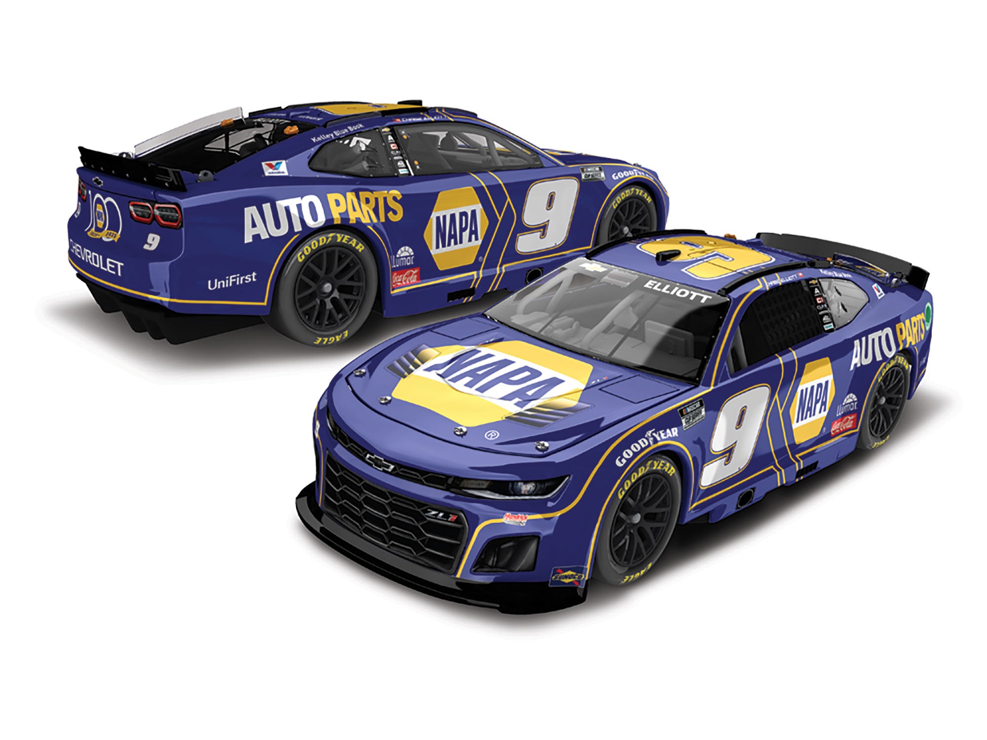 Die cast - Chase Elliott NAPA 2025