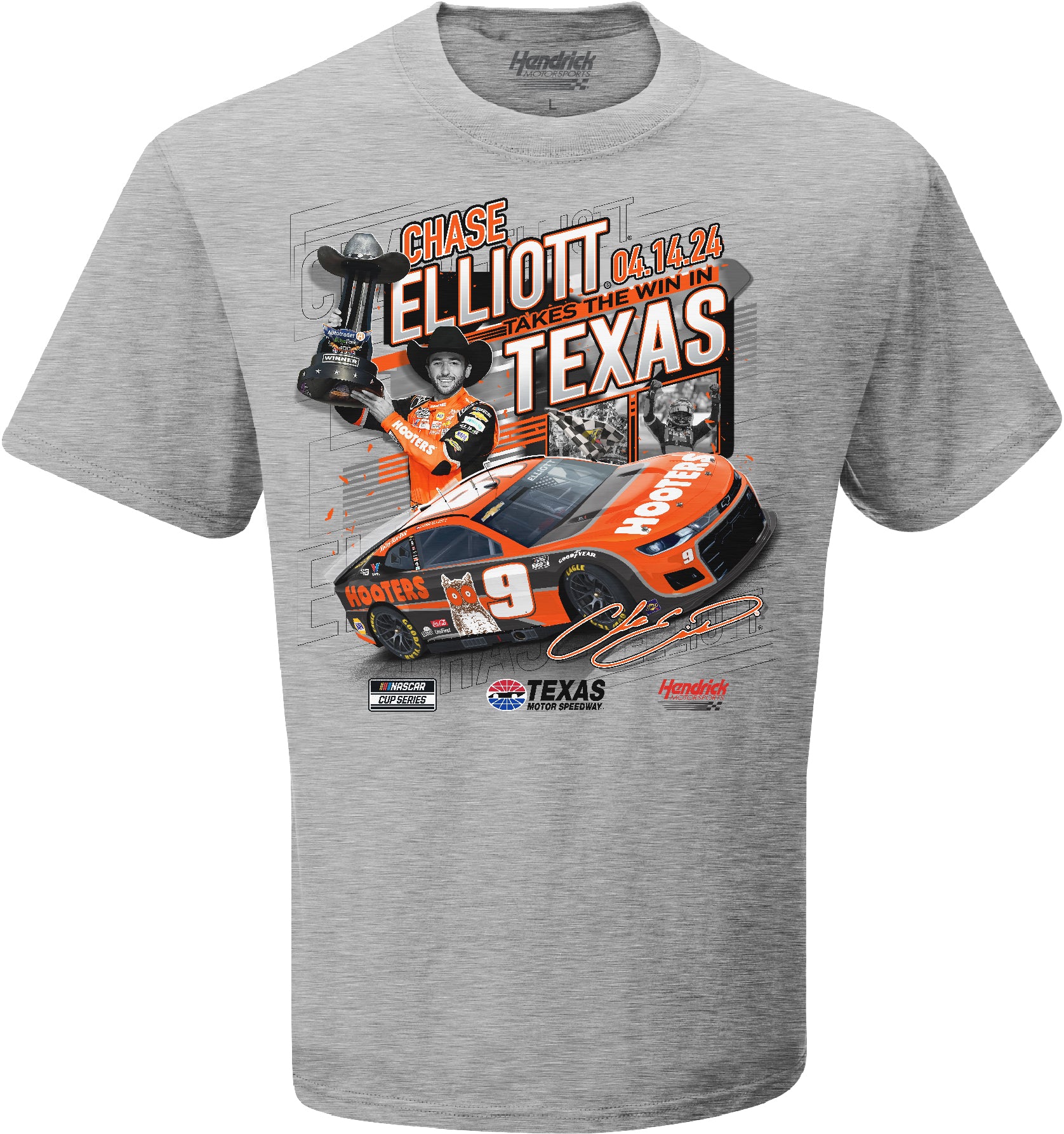T - Shirt Chase Elliott Texas Win