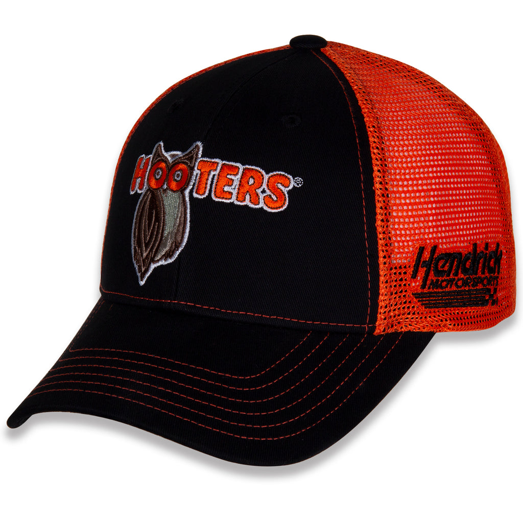 Cap - Hooters Black And Red