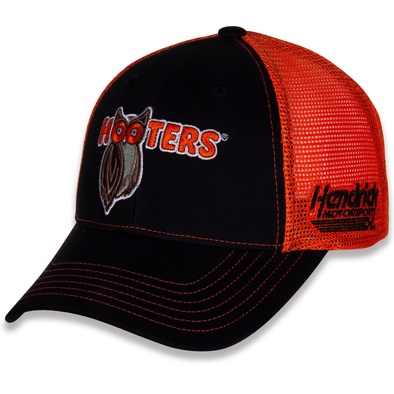 Cap - Hooters Black And Red
