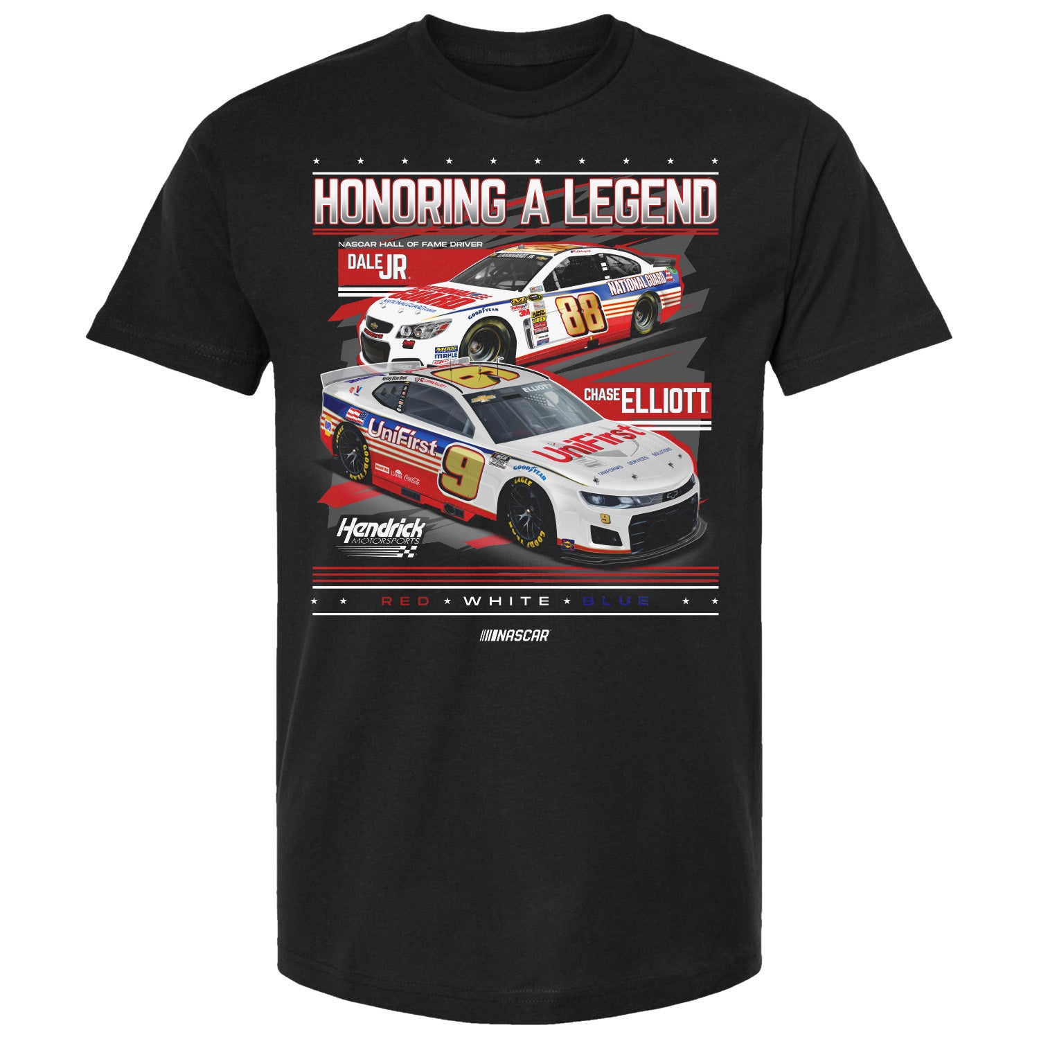 T - Shirt Chase Elliott and Dale Jr