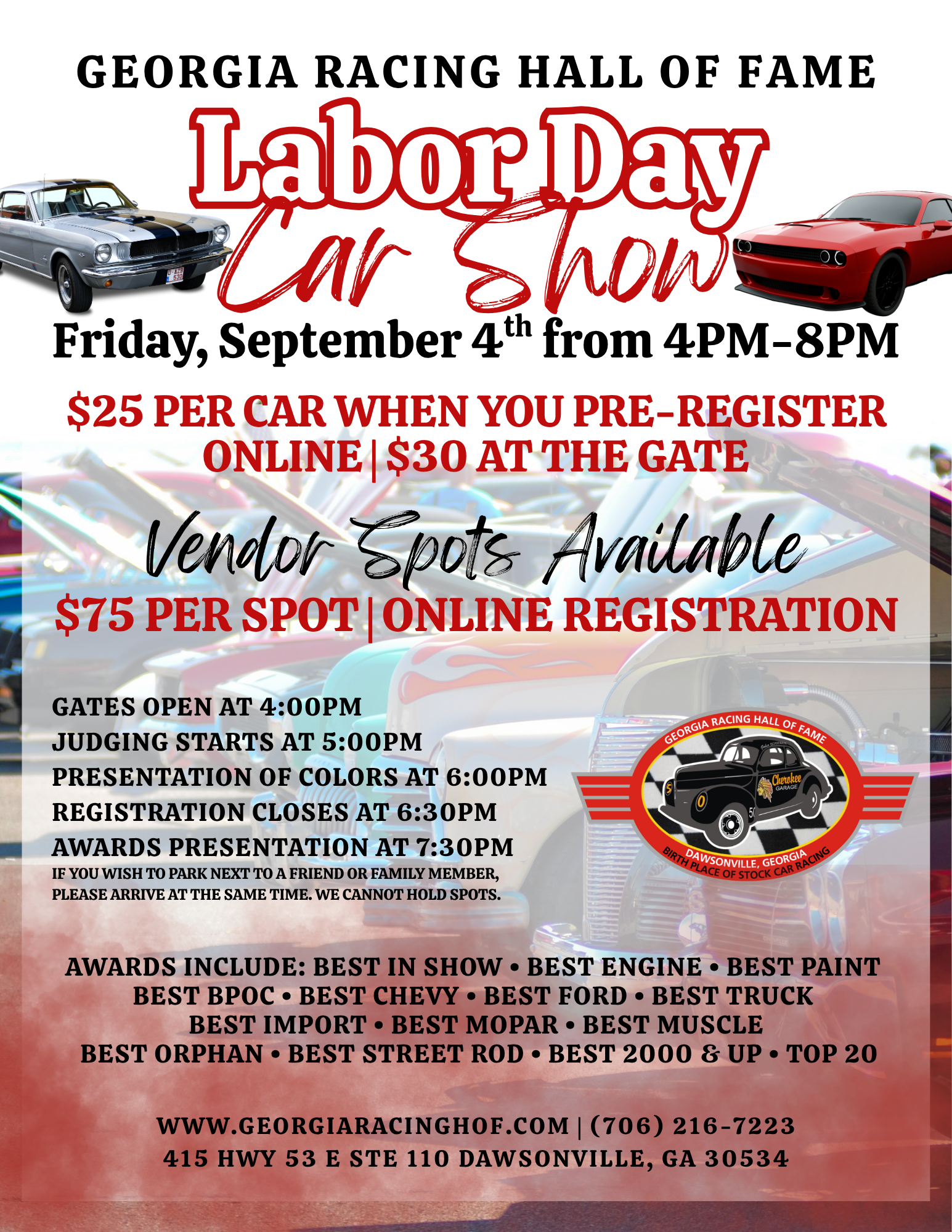 Labor Day Car Show Vendor