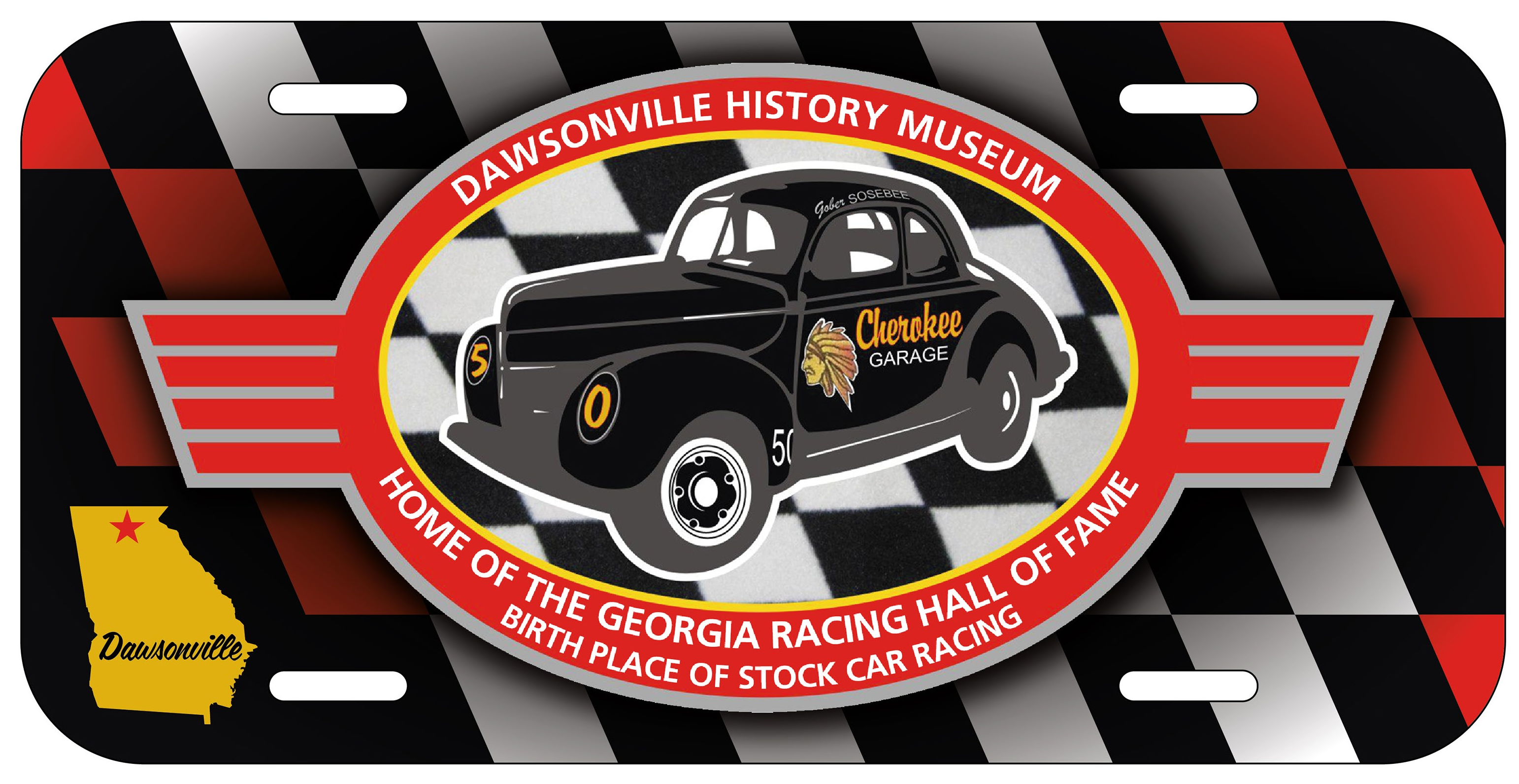 License Plate GRHOF