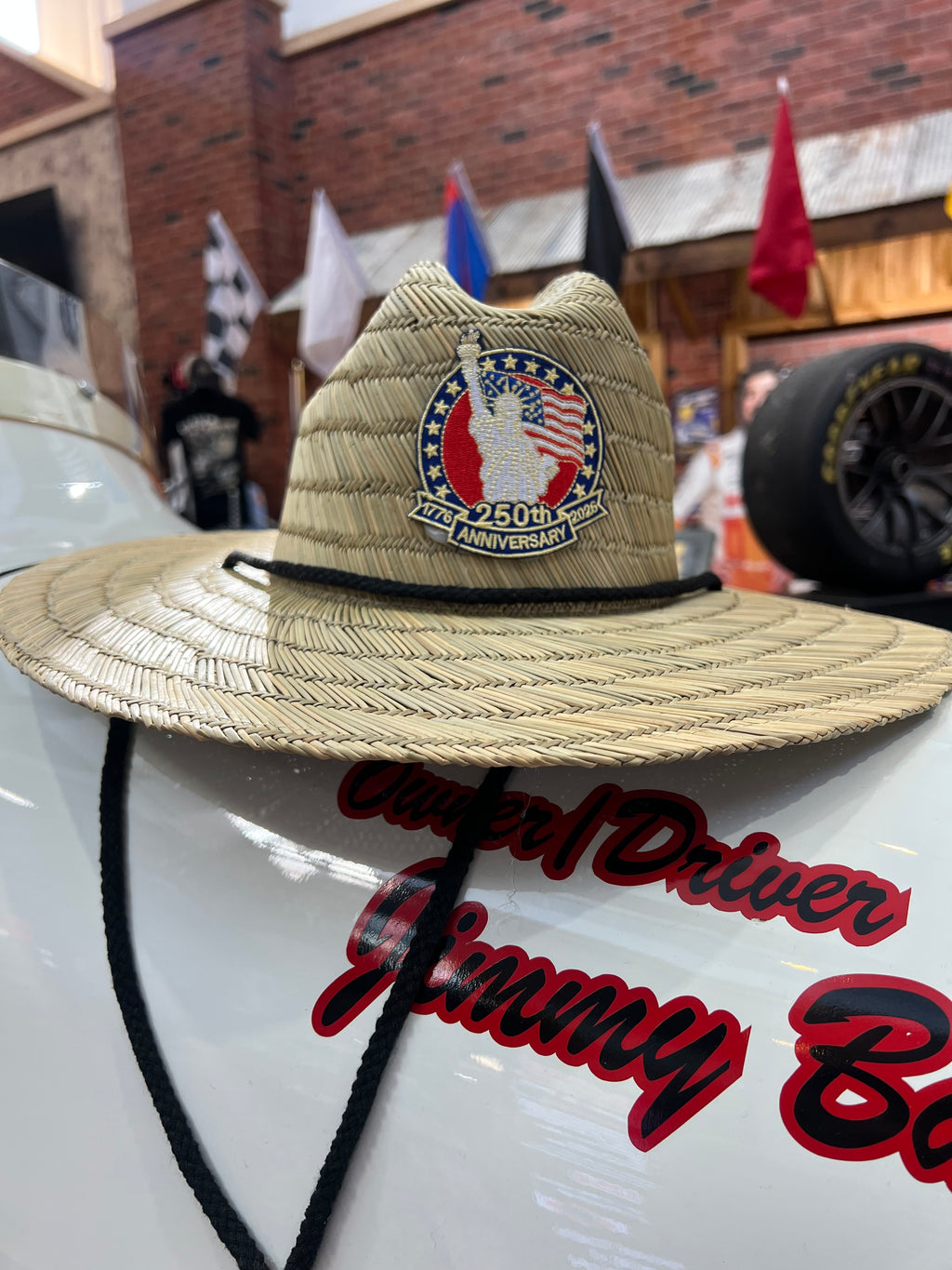Straw Hat - 250th USA Anniversary