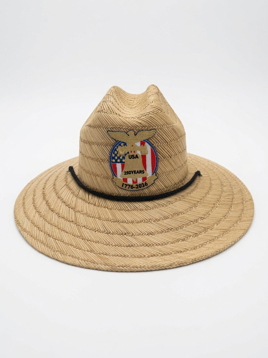Straw Hat - 250th USA Anniversary