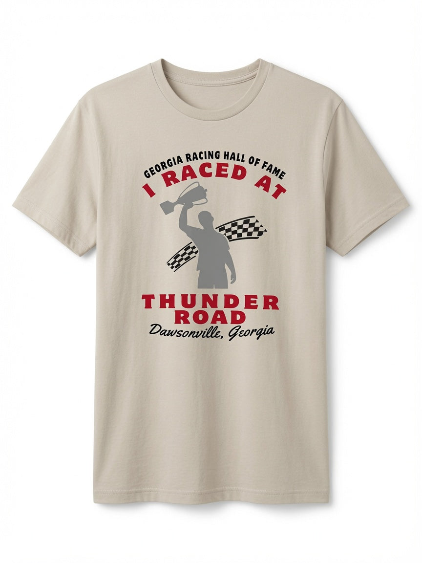 T-Shirt Racing Sim I Raced Thunder Road