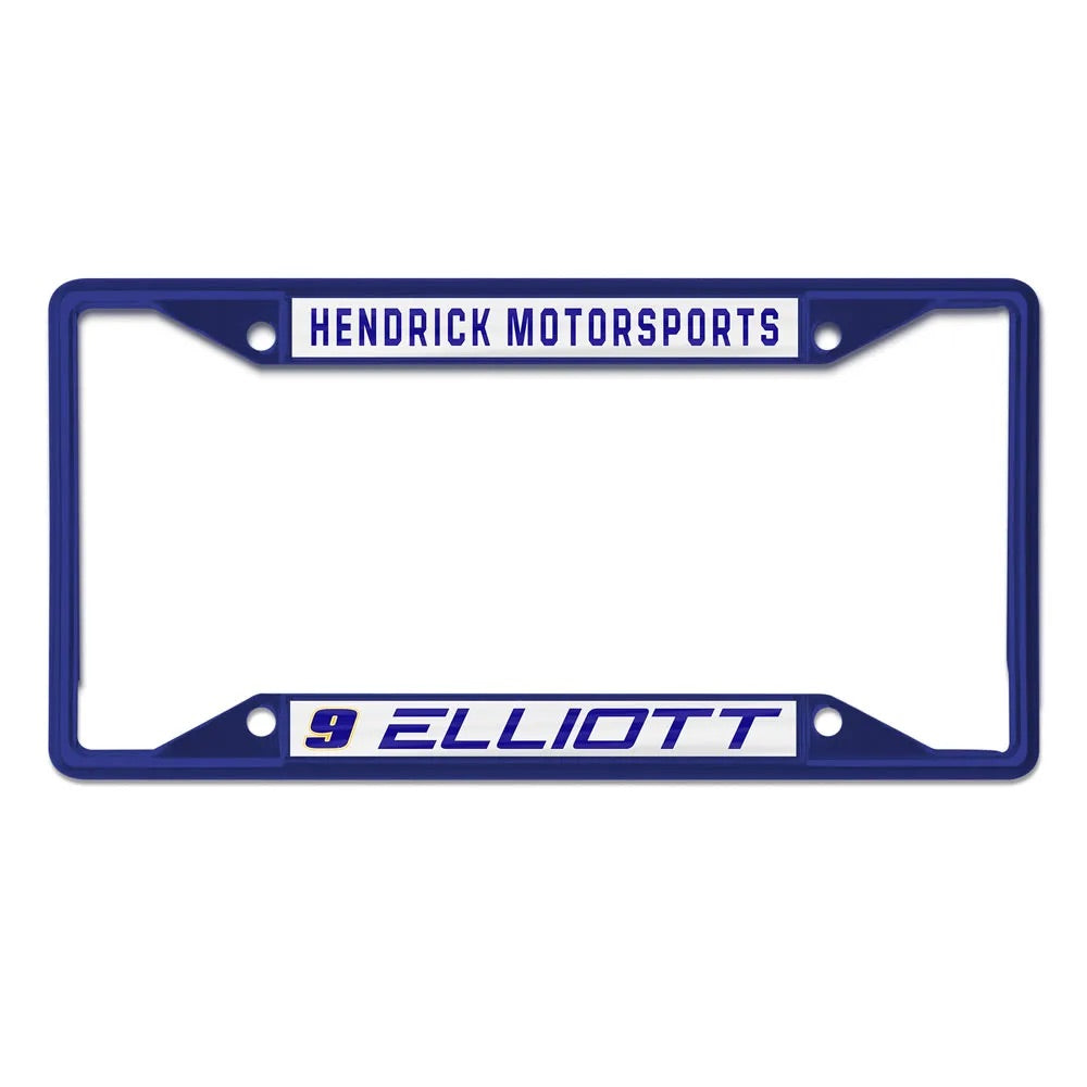License Plate Frame - Chase Elliott Hendrick Motorsports Blue