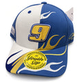 Cap - Youth Boys #9 Blue and White