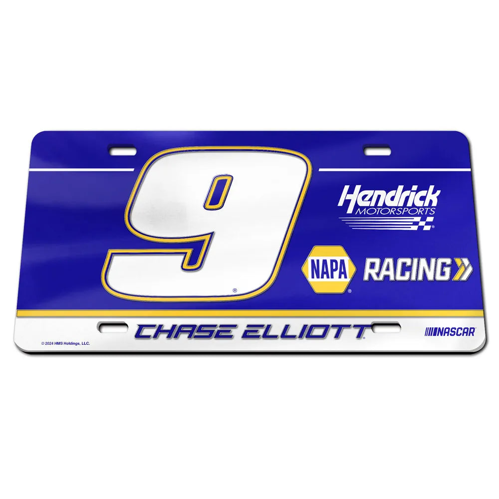 License Plate Big #9 Chase Elliott / HMS