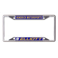 License Plate Silver Frame HMS / Chase Elliott 9